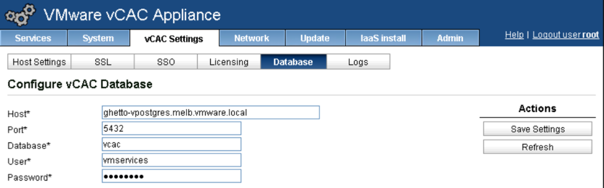 Connect to DB